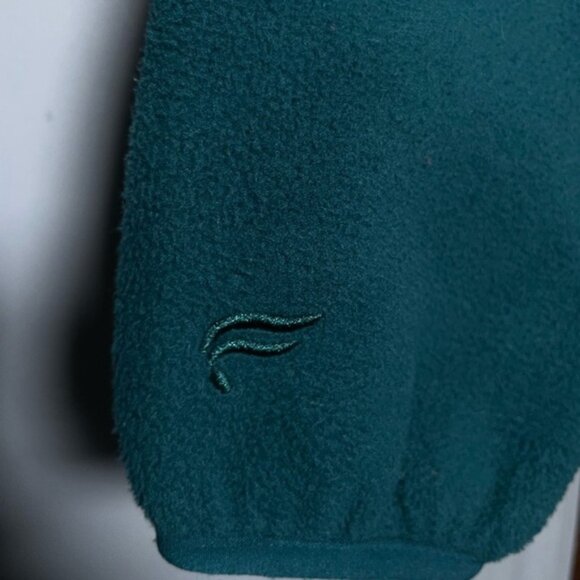 Fabletics XS Crop Sweaters Sweatshirts Cozy Winter Green Pocket Oversized Lounge - Picture 9 of 15